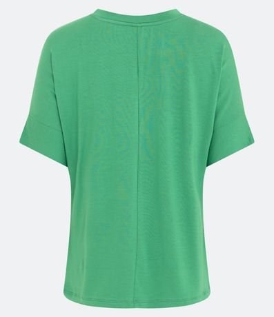 Blusa en Viscosa con Mangas Cortas sin Sisas 6