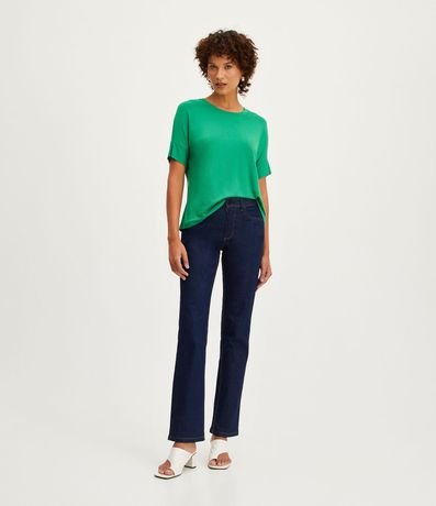 Blusa en Viscosa con Mangas Cortas sin Sisas 3
