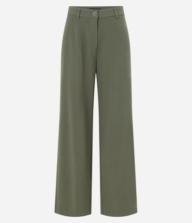 Pantalón Recto Sastrería con Trabillas en la Cintura 5