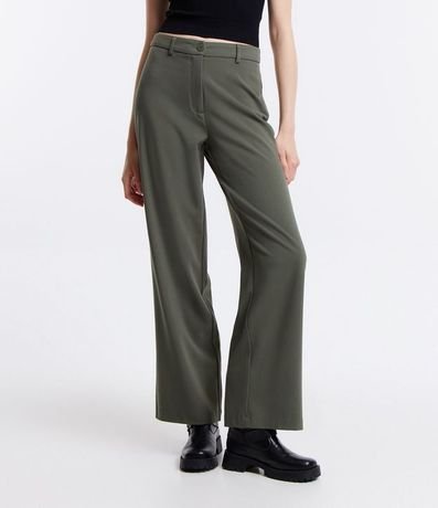 Pantalón Recto Sastrería con Trabillas en la Cintura 2