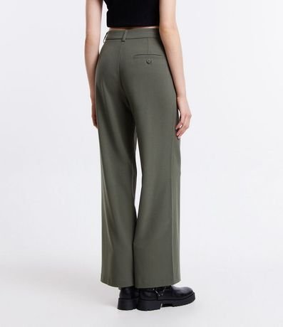 Pantalón Recto Sastrería con Trabillas en la Cintura 3