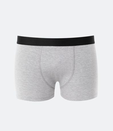 Kit 03 Calzoncillos Boxer en Algodón con Cintura Elástica 3