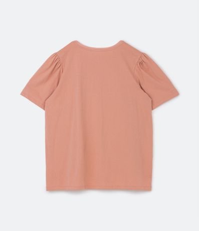 Blusa en Algodón con Manga Abullonada Curve & Plus Size 6