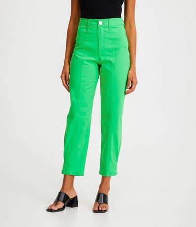 Pantalón Slouchy en Sarga con Recortes 2