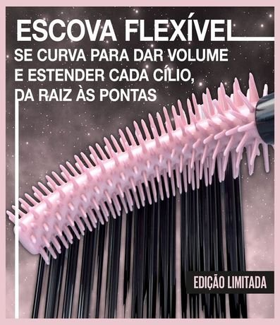 Máscara de Cílios NY Lash Sensational Sky High Cosmic Black Lavável Maybelline 3