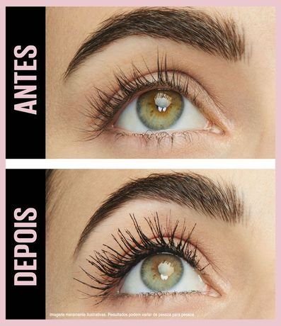 Máscara de Cílios NY Lash Sensational Sky High Cosmic Black Lavável Maybelline 4