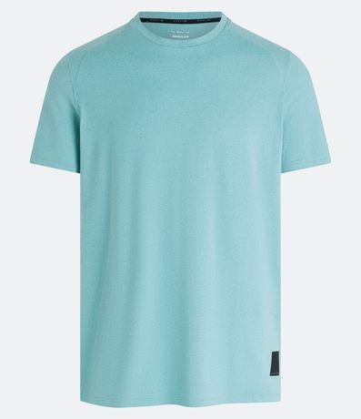 Remera Deportiva con Etiqueta en la Barra y Manga Corta 7