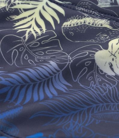 Sunga Boxer Infantil con Estampa de Follajes Degradé - Talle 5 al 14 años 3