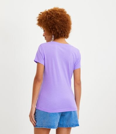 Blusa Básica en Algodón con Pequeño Bolsillo Frontal 3
