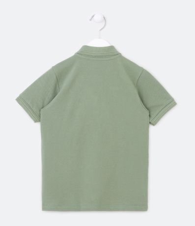 Polo Infantil con Botones Delanteros - Talle 5 a 14 años 2