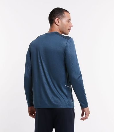Remera Deportiva Dry Fit con Estampa Rayada 3