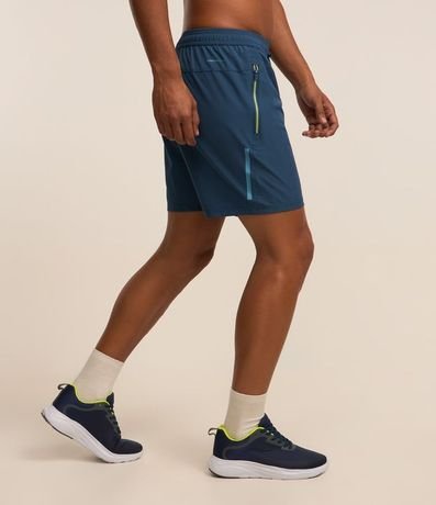 Bermuda Deportiva sin Estampado con Detalles de Colores 3