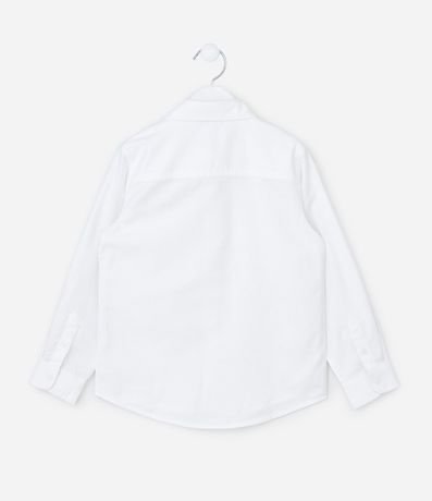 Camisa Infantil Manga Larga en Tricolina - Talle 5 a 14 años 3