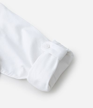 Camisa Infantil Manga Larga en Tricolina - Talle 5 a 14 años 6