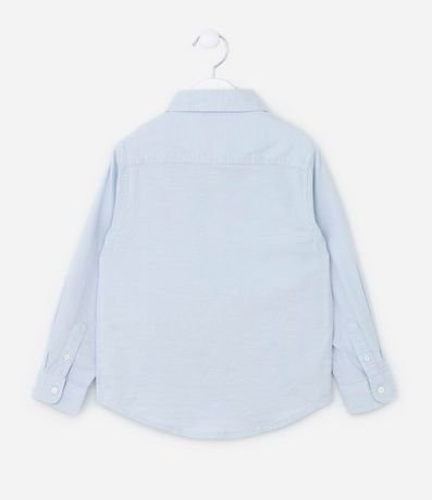 Camisa Infantil Manga Larga en Tricolina - Talle 5 a 14 años 3