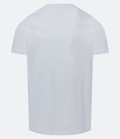 Remera Slim en Algodón Peruano con Cuello V 5
