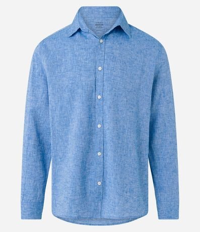 Camisa Manga Larga en Lino 6