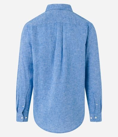 Camisa Manga Larga en Lino 7