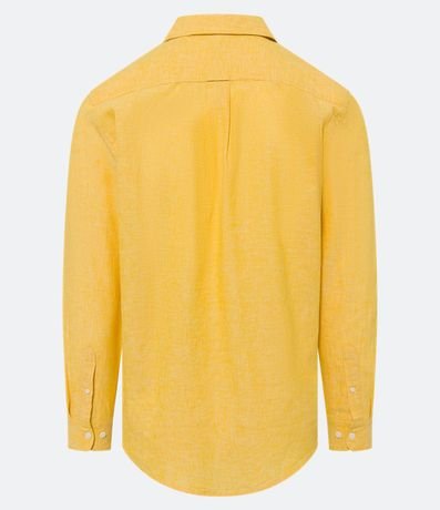 Camisa Manga Larga en Lino 6