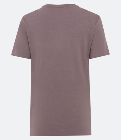Blusa Básica en Viscosa con Escote Redondo 6