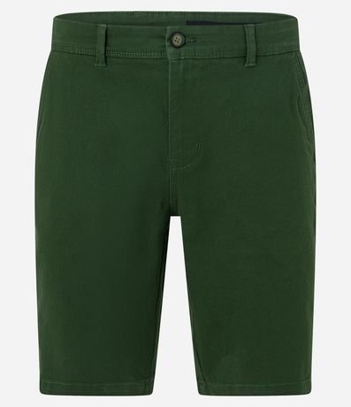 Bermuda Slim en Sarga con Elastano 7
