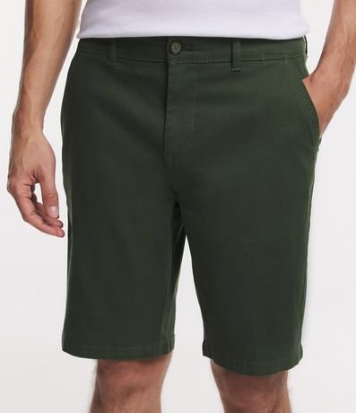 Bermuda Slim en Sarga con Elastano 3