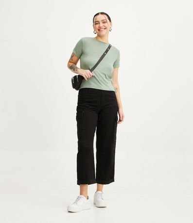 Blusa en Viscosa con Manga Plegada 2