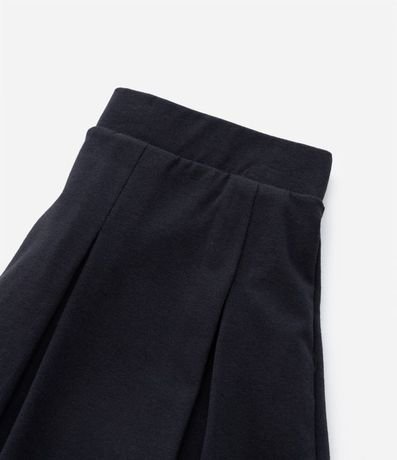 Short Pollera Infantil en Cotton con Pliegas - Talle 5 a 14 años 4