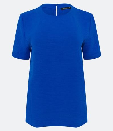 Blusa con Aberturas y Detalles de Pespuntes 5