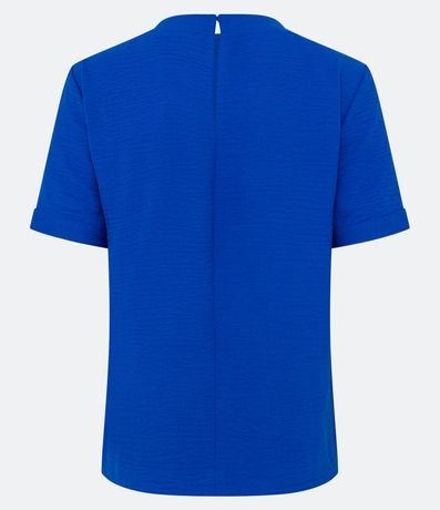 Blusa con Aberturas y Detalles de Pespuntes 7