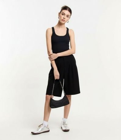 Blusa Musculosa en Rib con Textura Acanalada 5