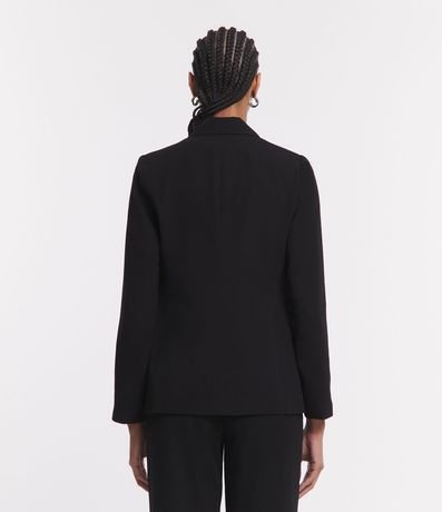 Blazer Sastrería con Botón Escudo Único 3