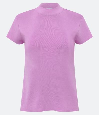 Blusa de Punto con Cuello Alto 5
