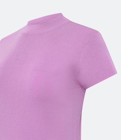 Blusa de Punto con Cuello Alto 7
