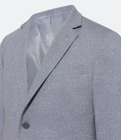 Saco de Traje Super Slim Básico con Bolsillos 7