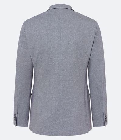 Saco de Traje Super Slim Básico con Bolsillos 8