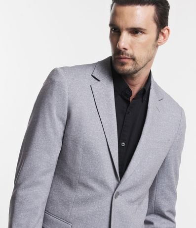 Saco de Traje Super Slim Básico con Bolsillos 5