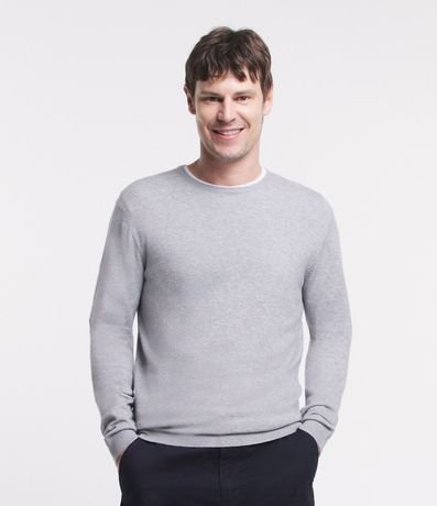 Suéter Básico de Punto