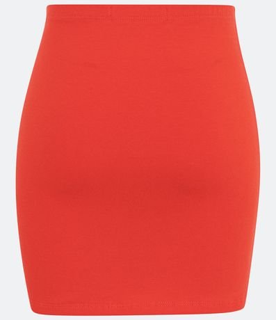 Pollera Corta en Media Malla con Cintura Elástica 2