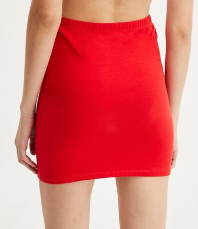 Pollera Corta en Media Malla con Cintura Elástica 3