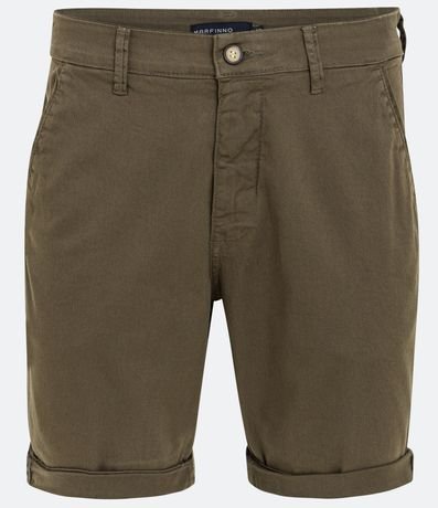 Bermuda Slim en Sarga con Bolsillo y Bajo Italiano 5