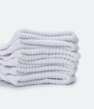 Kit 03 Medias invisibles Deportiva en Algodón con Suela Atoallada 4