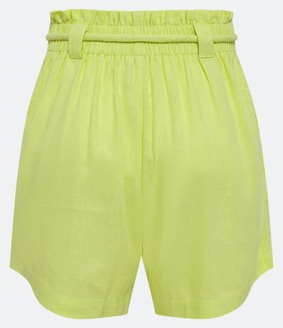 Short Clochard en Viscolino con Cinturón Cuerda 2