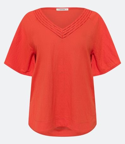 Blusa en Orly con Escote Trabajado 5