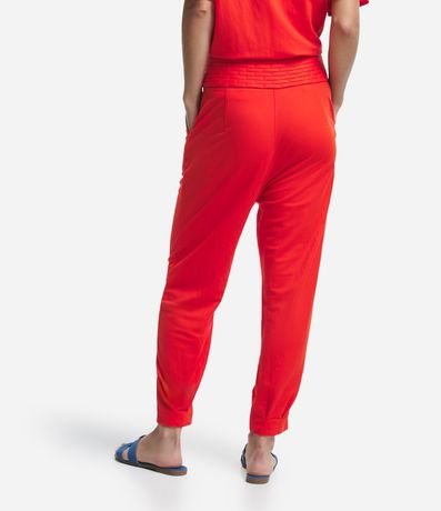 Pantalón Jogger en Orly con Cintura Trabajada y Lazo 3