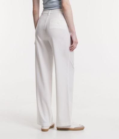 Pantalón Recto Sastrería con Trabillas en la Cintura 3