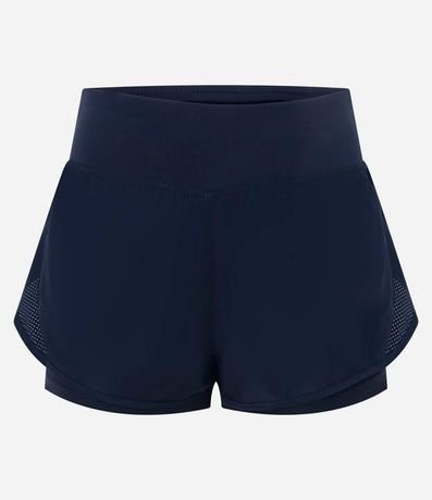 Bermuda Runner Deportiva en Microfibra con Cintura Elástica 6