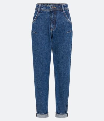 Pantalón Mom Jeans con Pence Lateral 5