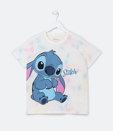 Remera Infantil con Estampa Stitch - Talle 5 a 14 años 1