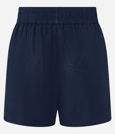 Bermuda Runner Deportiva en Microfibra Ligera con Textura de Agueros 7